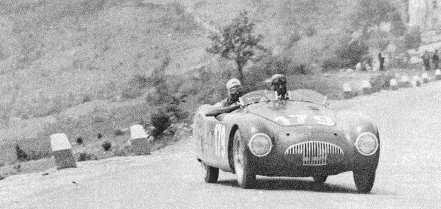 The Cisitalia 202 makes its debut